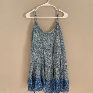 BP Blue and White Floral Dress